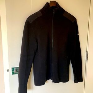 Men’s black cardigan